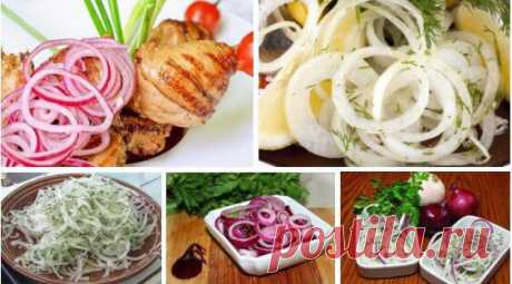 6 вкусных маринадов для лука — Кулинарная книга - рецепты с фото