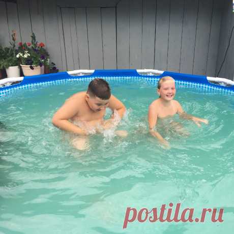 Как мне удается поддерживать воду в бассейне в чистом состоянии без тины и водорослей | Сибирский сад | Яндекс Дзен