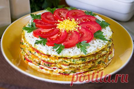 Кабачковый торт