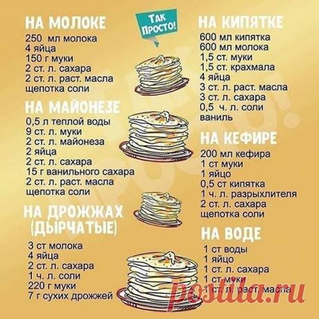 Если хочется блинов быстро и вкусно!