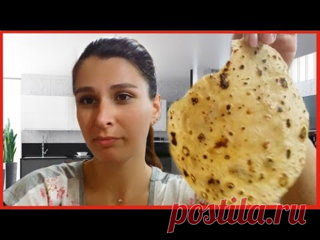 ИНДИЙСКАЯ КУХНЯ - РОТИ. Очень вкусный и полезный хлеб в форме лаваша. Готовит повар нашего отеля.