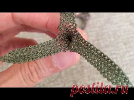 Boru tekniği dal ve yaprak yapımı