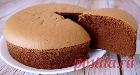Пышный шоколадный пирог, который просто тает во рту (Быстро, просто и вкусно очень) Делюсь рецептом