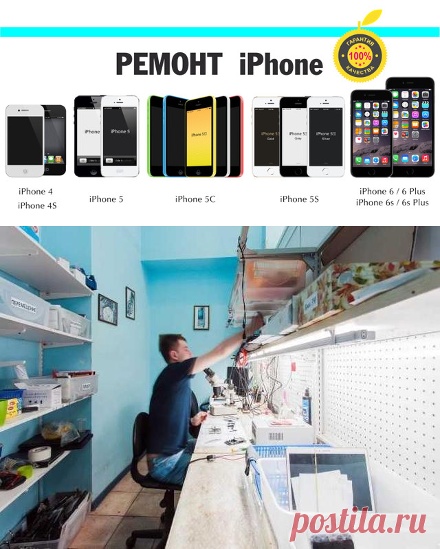 Ремонт всех моделей Apple iPhone на Софиевской Борщаговке |Сервисный центр Phone Service | Звоните: +38 (050) 227 27 28