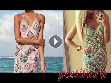 Сарафан крючком - Идеи для вязания - Crochet Sundress - Ideas for knitting NEW Videos Daily! Please SUBSCRIBE! #сарафанкрючком #сарафандлядевочкикрючком #сарафанкрючкомсхема #схемасарафановкрючком #сарафандлялетакрючком #сара...