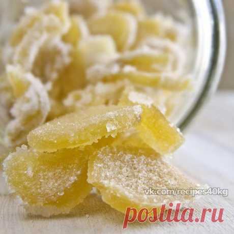 Засахаренный имбирь / Всё за еду!