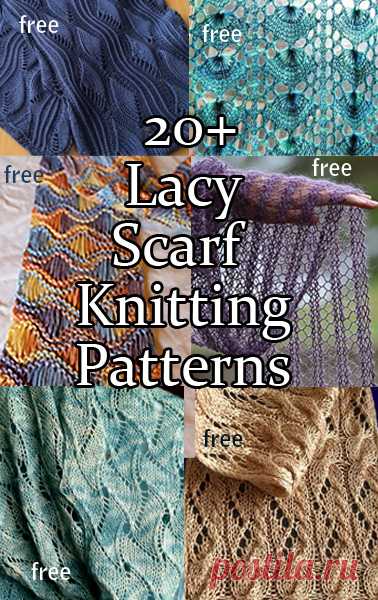 Lacy Scarf Knitting Patterns - In the Loop Knitting