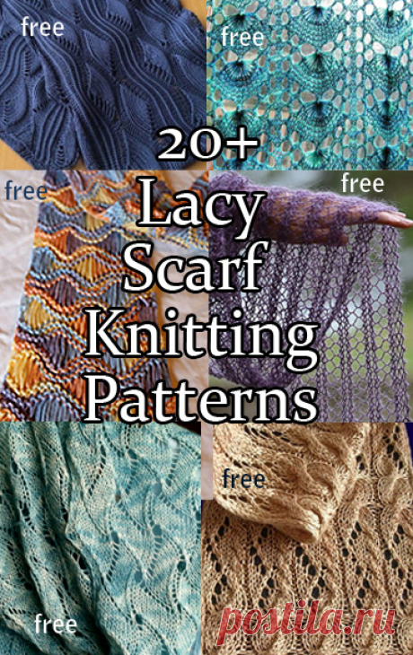 Lacy Scarf Knitting Patterns - In the Loop Knitting