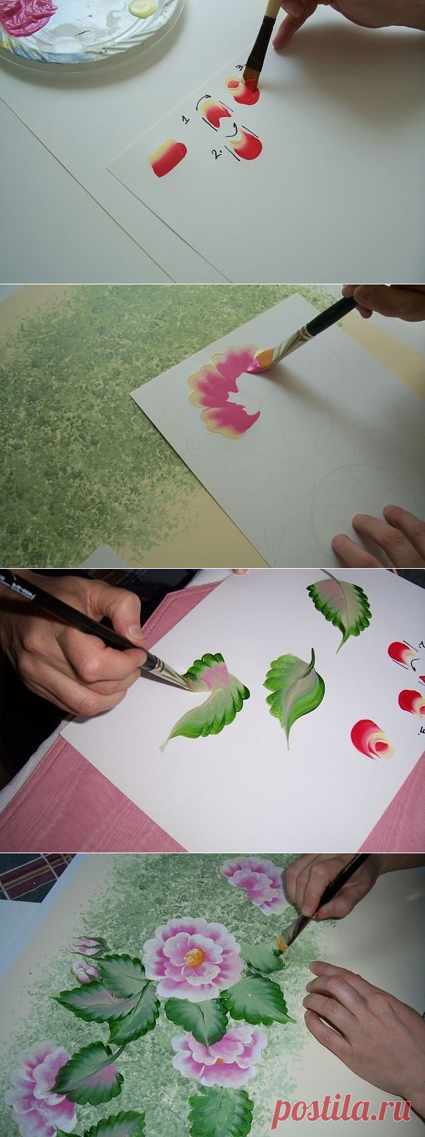 Творческий порыв
рисуем цветы