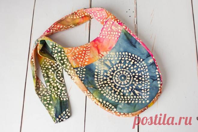 Хобо сумка в стиле Бохо