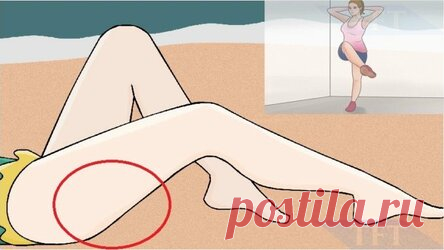 Тренировка внутренней поверхности бедра для женщин. 6 Упражнений