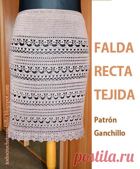 Patrones De Faldas Tejidas - Paperblog
