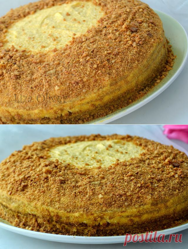 MY FOOD или проверено Лизой: Бесподобный тыквенный медовик с творожным кремом