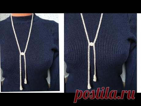 цепочка "шик" из бисера