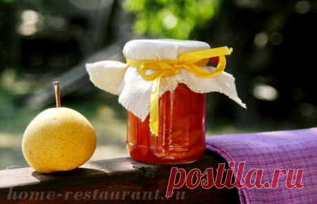 Варенье из груш с лимоном «Лакомство для ангелов» | Домашний Ресторан