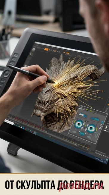 Создание 3D персонажей для кино и игр: в чем разница? Сравнение процессов создания персонажей для киноиндустрии и видеоигр. Ключевые отличия.