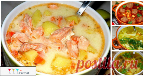 10 самых вкусных супов - обязательно сохраните эту редкую подборку 1. Ароматный супчик с копчёной курицей и плавленным сырком
копчёный окорочок — 300 гр
плавленный сыр — 3 стол ложи (у меня виола )
картошка — 3 шт
морковь — 1 шт
репчатый лук — 1 шт
зелень укропа — для подачи
соль и специи — по вкусу
растительное масло — для жарки
Сварить окорочок ,вынуть и