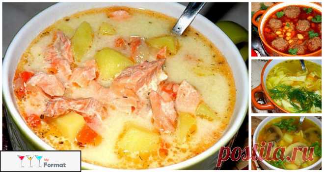 10 самых вкусных супов - обязательно сохраните эту редкую подборку 1. Ароматный супчик с копчёной курицей и плавленным сырком
копчёный окорочок — 300 гр
плавленный сыр — 3 стол ложи (у меня виола )
картошка — 3 шт
морковь — 1 шт
репчатый лук — 1 шт
зелень укропа — для подачи
соль и специи — по вкусу
растительное масло — для жарки
Сварить окорочок ,вынуть и