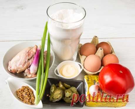 Рецепт профитролей с острым куриным салатом на Вкусном Блоге