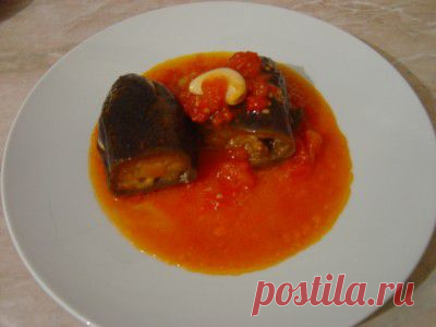 Баклажаны в томатном соусе по-армянски (холодное блюдо!) : Вегетарианская и постная кухня