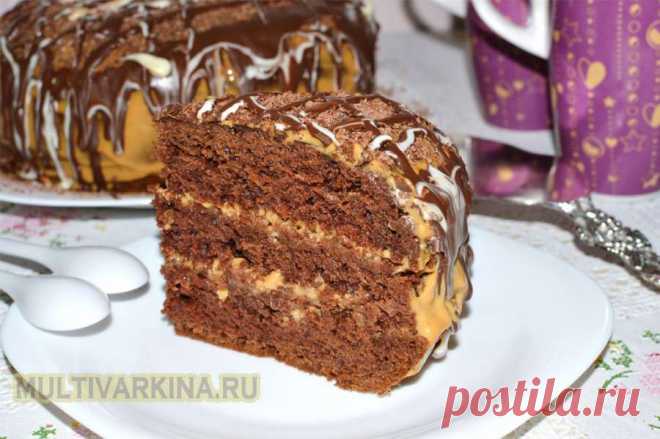 Шоколадный торт в мультиварке