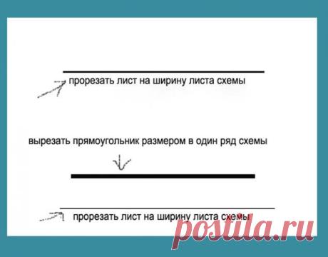 Как удобней читать схемы / Вязание спицами / Вязание спицами для начинающих