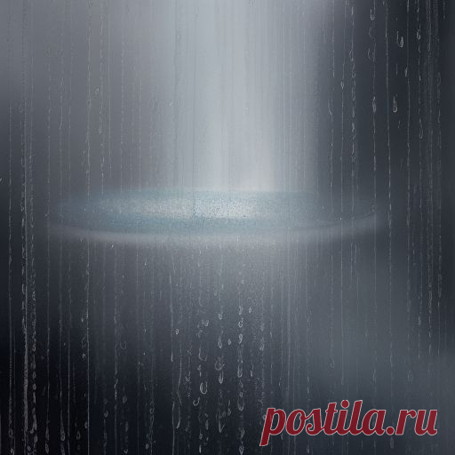 Абстракция, дождь