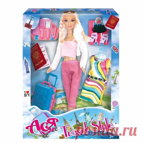 Кукла ToysLab Ася Путешественница - купить в интернет магазине Детский Мир в Москве и России, отзывы, цена, фото