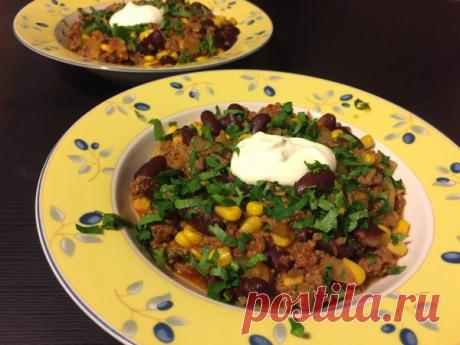 Чили кон карне - это очень вкусно.