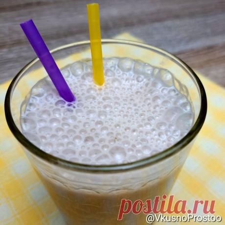Молочный коктейль / Быстрое лакомство для маленьких и больших сладкоежек.