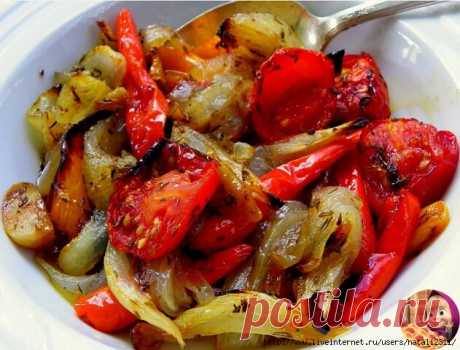 Овощи, запечённые в маринаде. Фантастически вкусно!