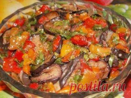 Самые вкусные рецепты: Быстрые маринованные баклажаны