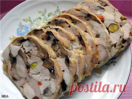 КУРИНЫЙ РУЛЕТ.