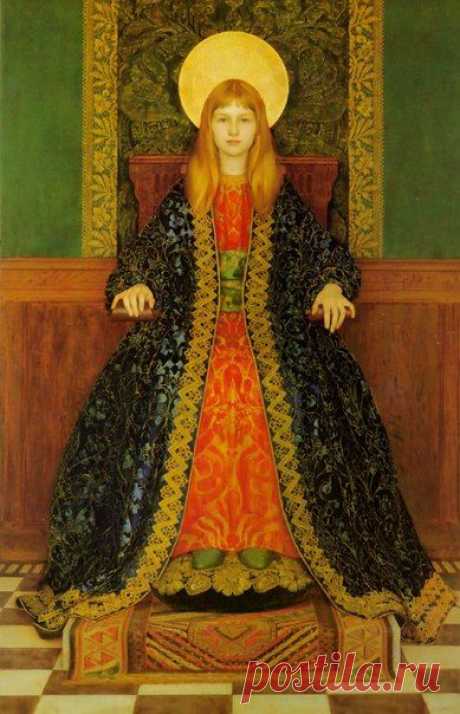 Томас Купер Готч (англ. Thomas Cooper Gotch, род. 10 декабря 1854 г. Кеттеринг -  ум. 1 мая 1931 г. Ньюлин, Кивописи. / Удивительное искусство