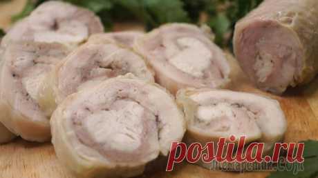 Отличная Замена Колбасе! Самый легкий и быстрый способ! Получается необыкновенно нежное мясо, с чудесным ароматом и обалденным вкусом. Готовится очень легко и просто.ИНГРЕДИЕНТЫ Куриные окорочка – 2 шт.Куриное филе – 150гр.Соль – 1/3 ч.л.чеснок - 4 зубПере...