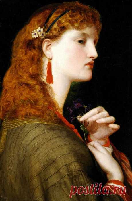 Художник Энтони Фредерик Огастас Сэндис (1825-1904)
Anthony Frederick Augustus Sandys или просто Frederick Sandys - английский живописец-прерафаэлит, иллюстратор и рисовальщик, писавший по большей части портреты, а также произведения в жанре мифологической живописи.