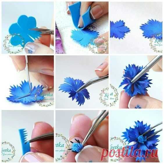 Цветы из фоамирана — DIYIdeas
