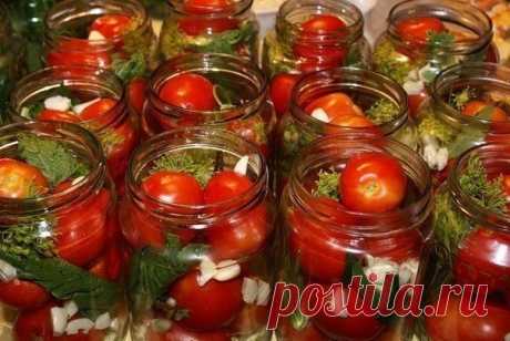 10 рецептов консервирования помидорок