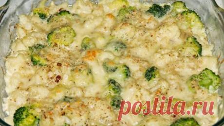 Запеченная цветная капуста в кефирном соусе – диетический рецепт