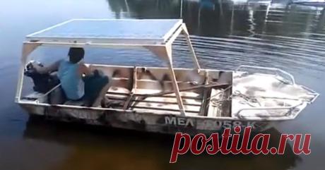 Солнечная лодка На улице зима, земля покрыта снегом, водоемы льдом. Кто-то весело проводит время на лыжах и коньках. А у кого то скукота, как и у меня. То ли лето, легкая не сковывающая одежда, велики, мотики. Водоемы, в знойные дни манят приятной прохладой, речные чайки проносятся над водой, отдыхающие и