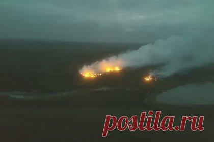 Опубликованы кадры работы тяжелой огнеметной системы «Солнцепек»