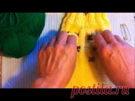 DIY* Robótki na drutach*Sweterek dla pieska krok po kroku*Tutorial*Knitting*Stricken Pulli für Hund*