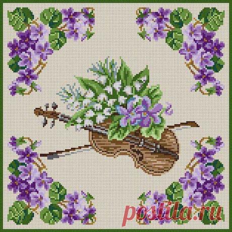 Violin & Violets