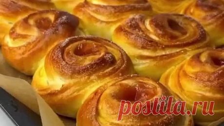 Воздушные булочки с джемом ( рецепт )