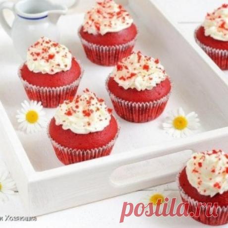 Капкейки «Красный бархат»