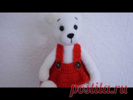 Easy and quick bear dresses crochet tutorial