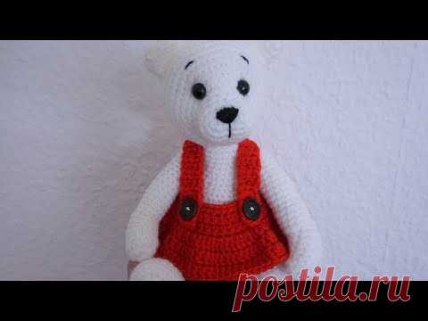 Easy and quick bear dresses crochet tutorial