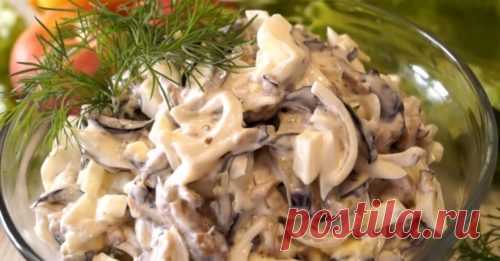 Рецепт вкусного салата из баклажанов, яйца и лука