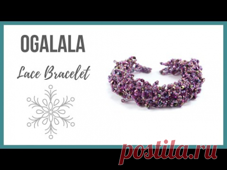 Ogalala Lace Beaded Bracelet Tutorial - Beaducation.com