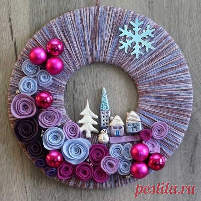 Новогодние веночки